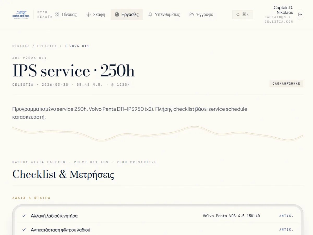 Job detail
